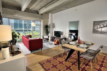 800J lofts sacramento ca living room